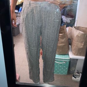 Striped pants